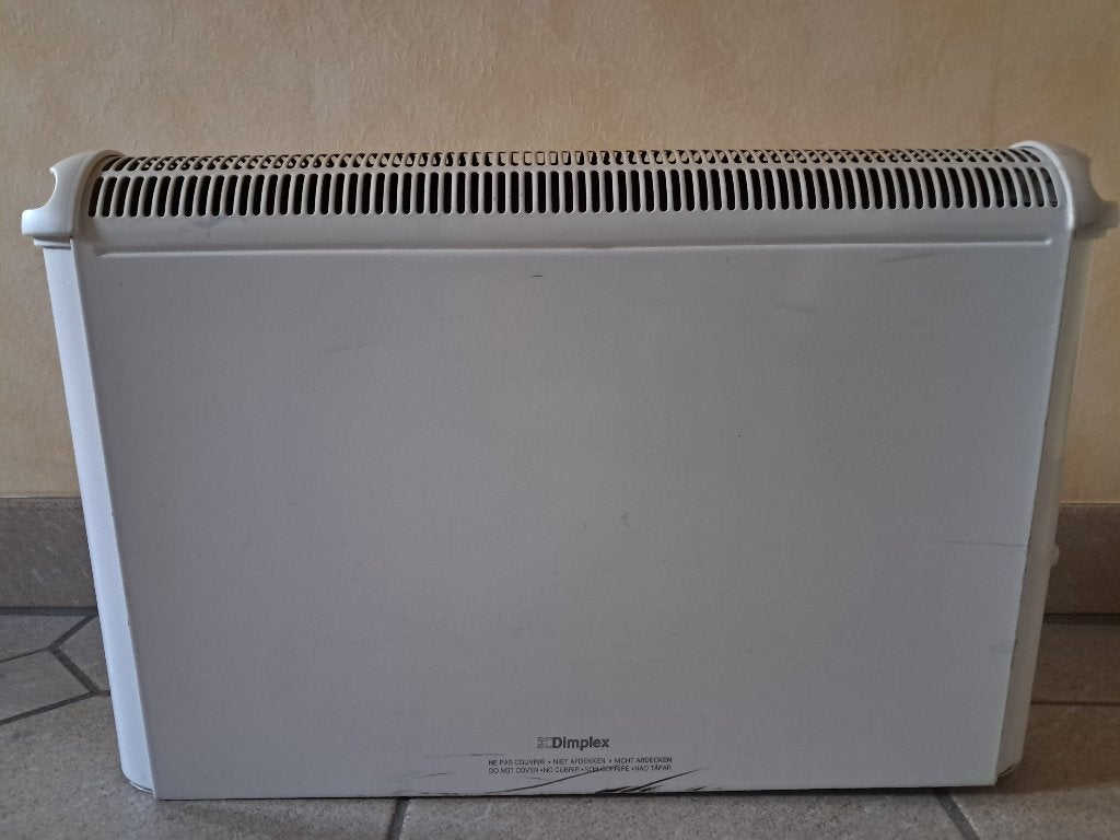 Elektrisch verwarmingsvuur Dimplex wandmodel 2000 W, Ophalen, 30 tot 80 cm, Gebruikt, Minder dan 60 cm