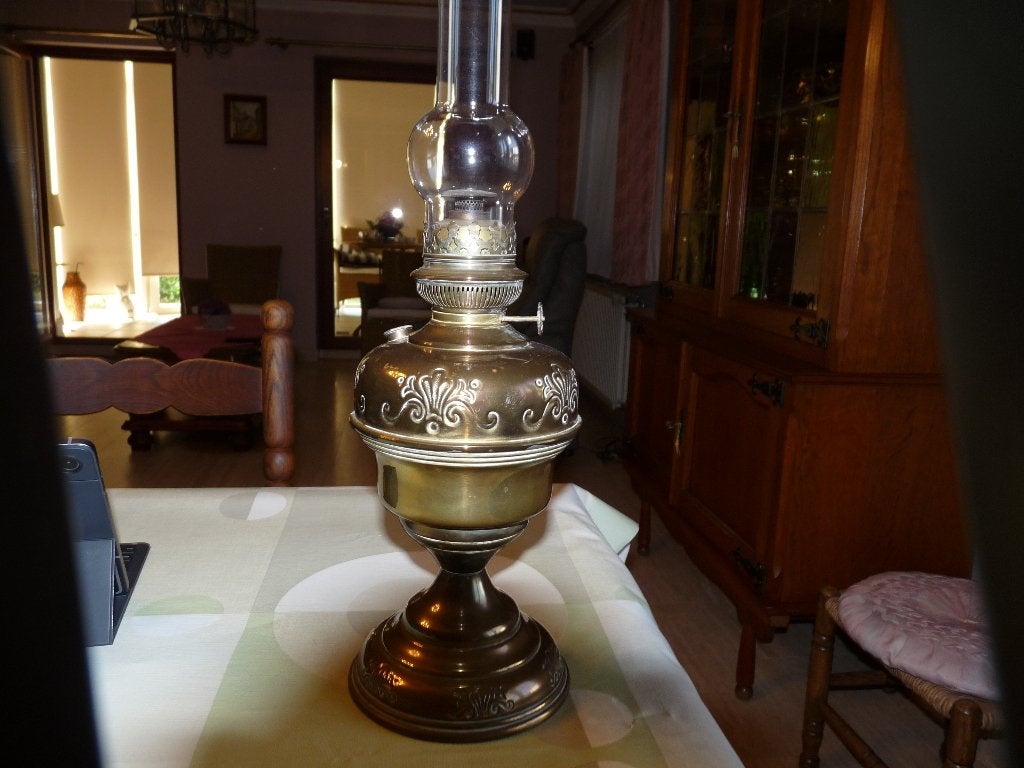 petrolium lampen, Antiek en Kunst, Curiosa en Brocante, Ophalen