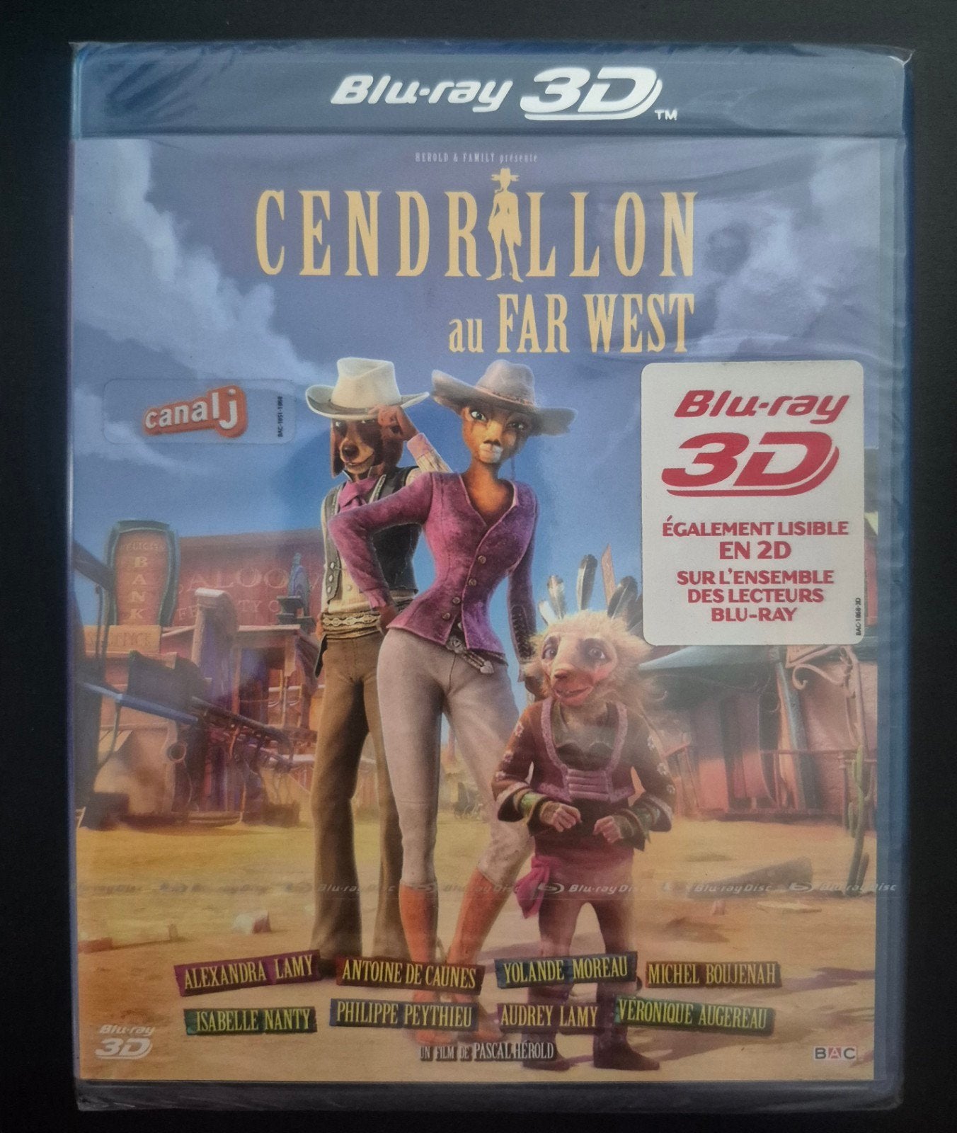 Blu-Ray en 3D Assepoester in het Wilde Westen, Ophalen of Verzenden, Blu-ray