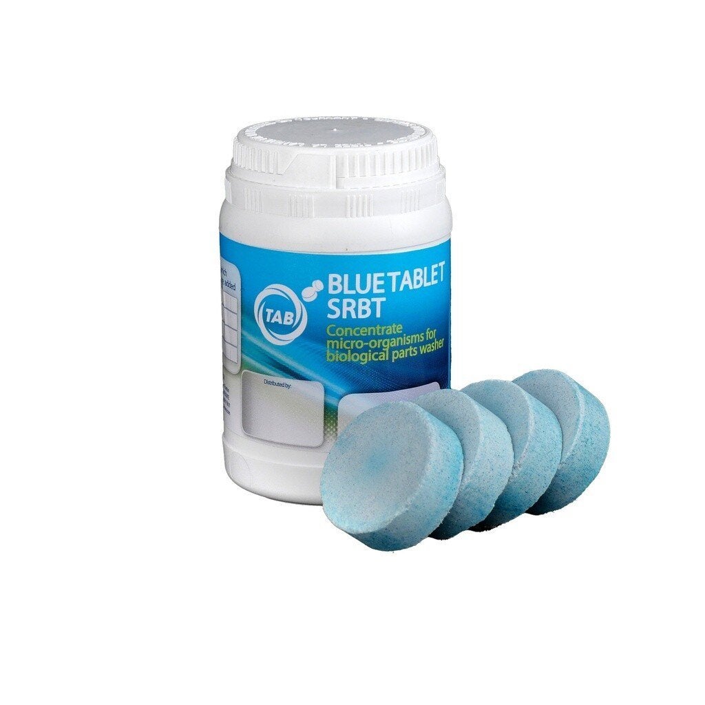 Bluetablet voor biologische ontvetterbak, Envoi