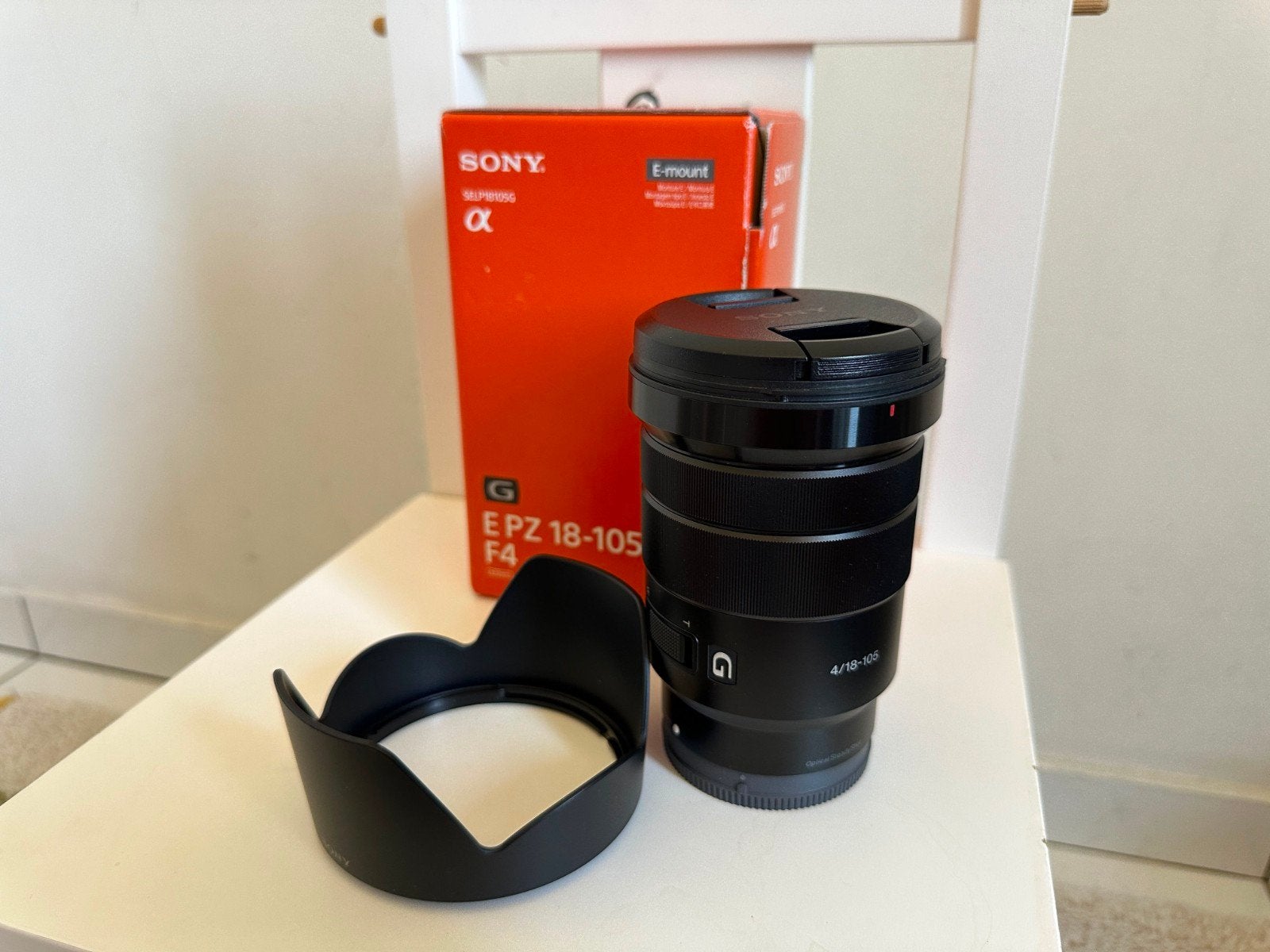 Sony E 18-105mm f4 PZ Lens, Ophalen, Sony E-mount, Sony, Telelens