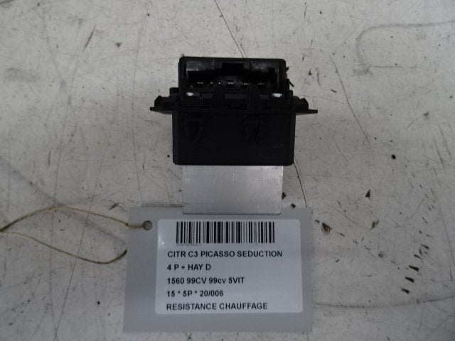 RESISTANCE CHAUFFE Citroën C3 Picasso (SH), Citroën, Kontakt-citroen@citroen.com, Utilisé, Citroën Deutschland GmbH