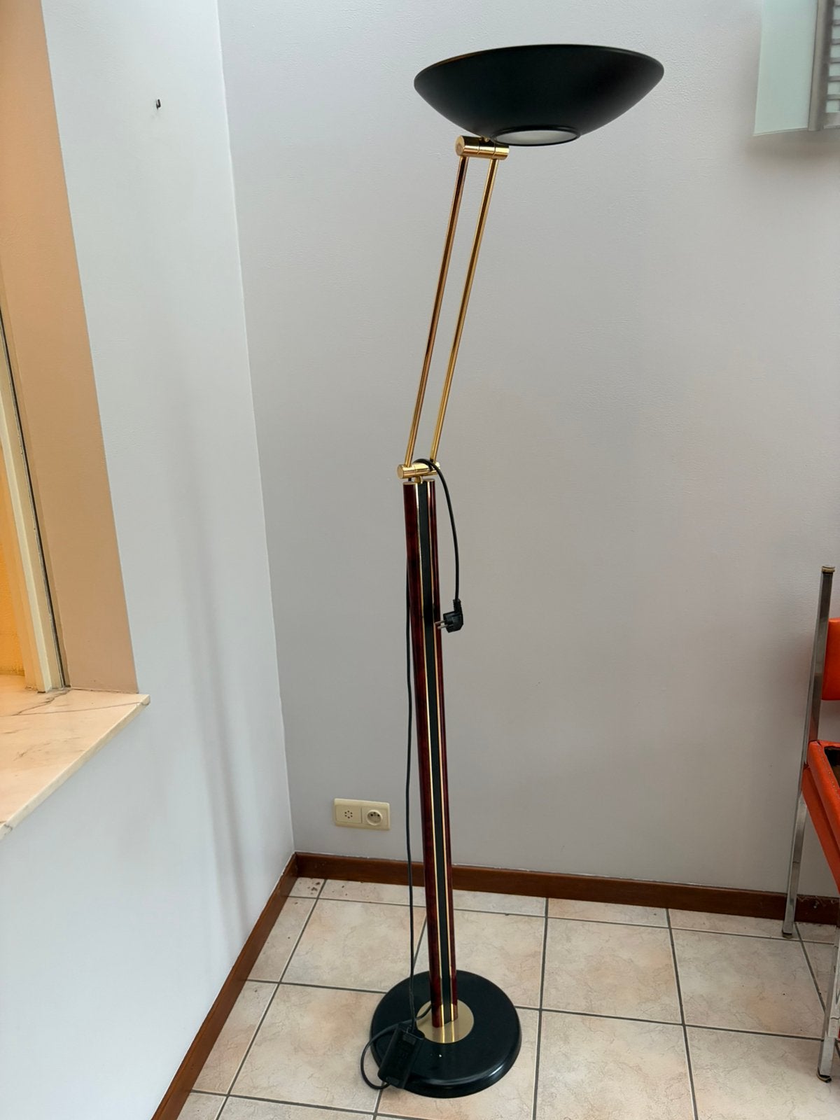 Lampadaire vintage, Enlèvement, Comme neuf