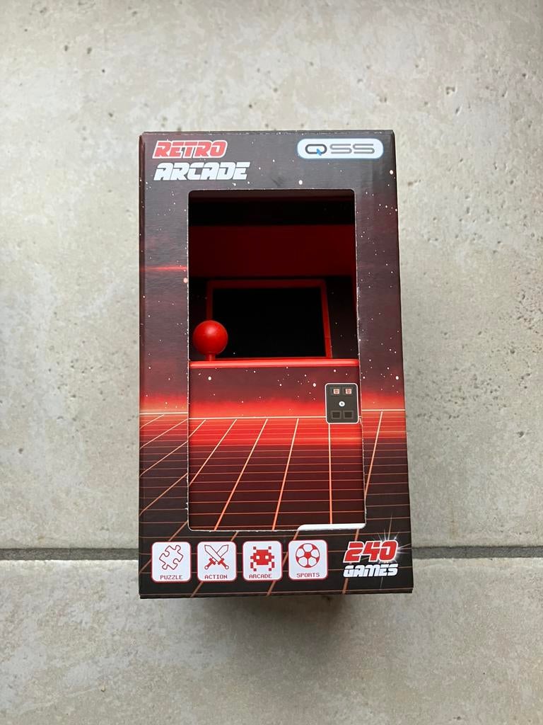 Mini Retro Arcade 240 games, Ophalen of Verzenden, Zo goed als nieuw