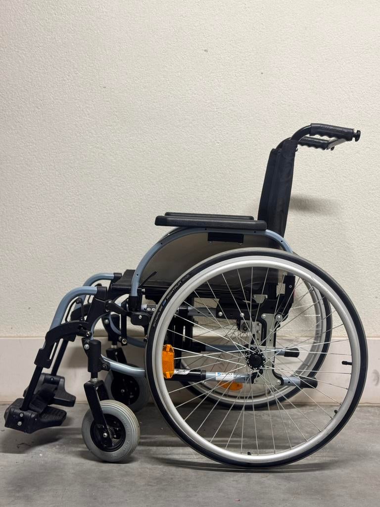 Ottobock Rolstoel opvouwbaar plooibaar rolwagen, Ophalen of Verzenden, Inklapbaar, Zo goed als nieuw, Elektrische rolstoel