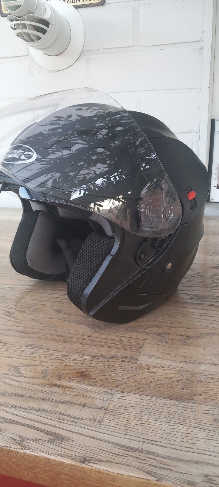 Jethelm ROCC, Motoren, Kleding | Motorhelmen, Ophalen of Verzenden, XS, Jethelm