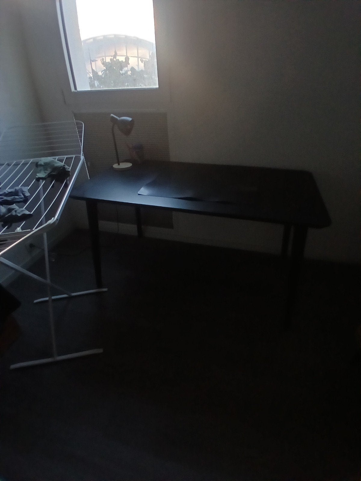 zwarte tafel ikea, Ophalen