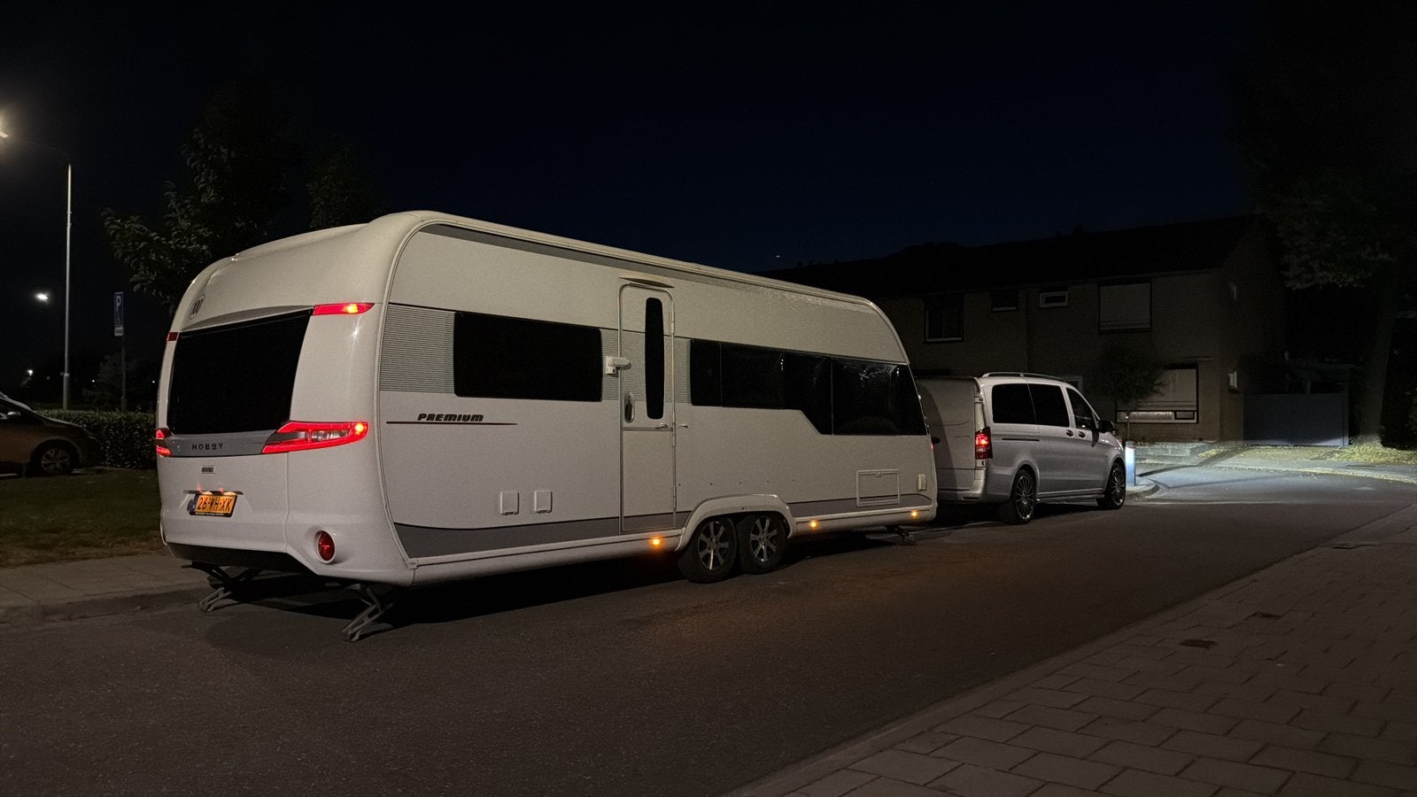 Zeer uitgebreide Hobby premium 610 ul, Caravans en Kamperen