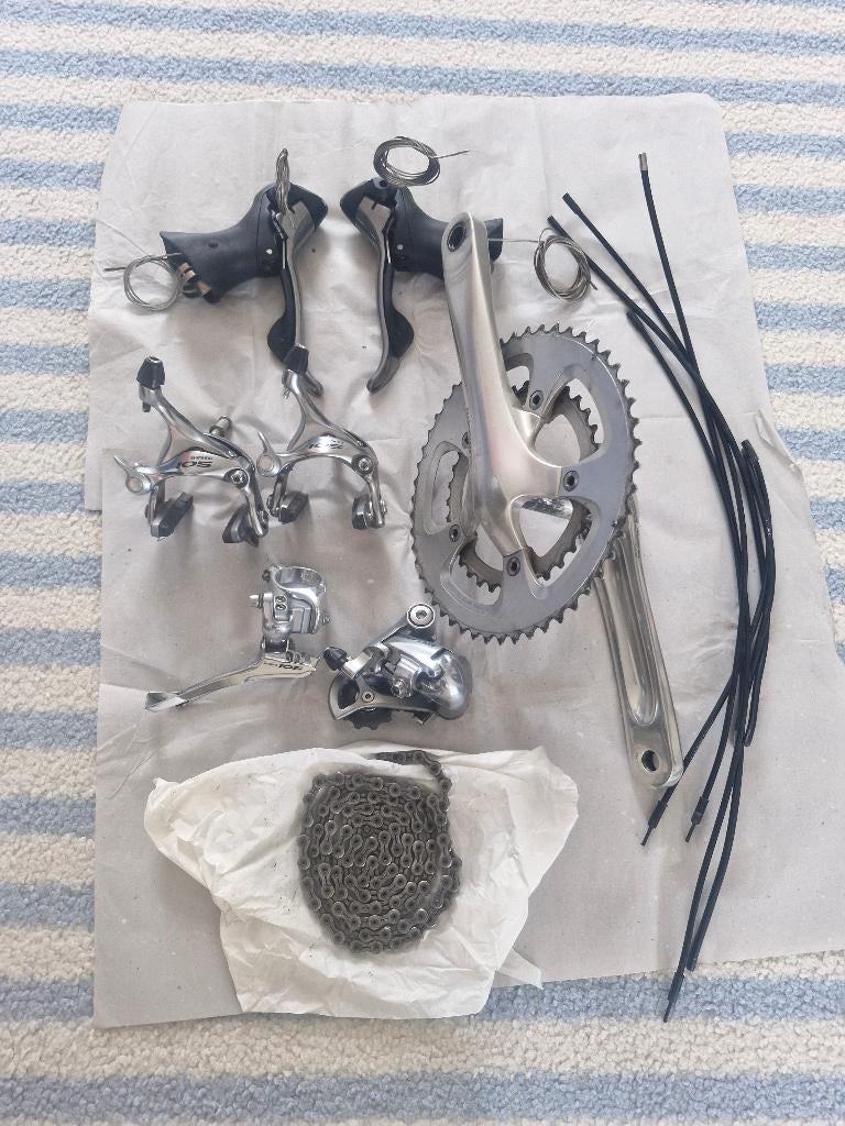 GROUPE SHIMANO 105 (voir description), Vélos & Vélomoteurs, Enlèvement, Freins
