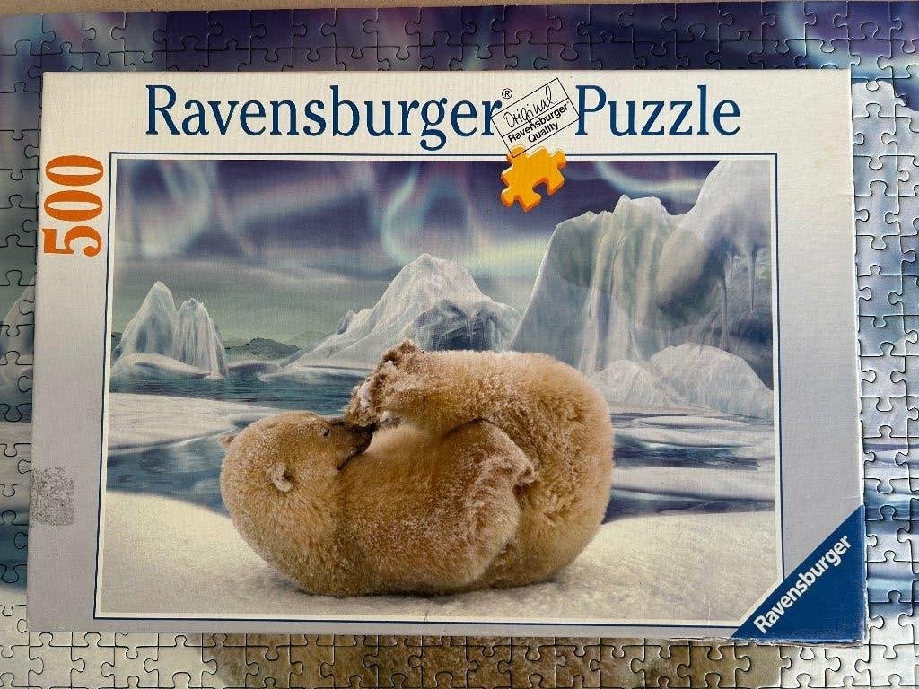 Puzzel Ravensburger 500 pc, Hobby en Vrije tijd, Ophalen of Verzenden, 500 t/m 1500 stukjes, Gebruikt, Legpuzzel