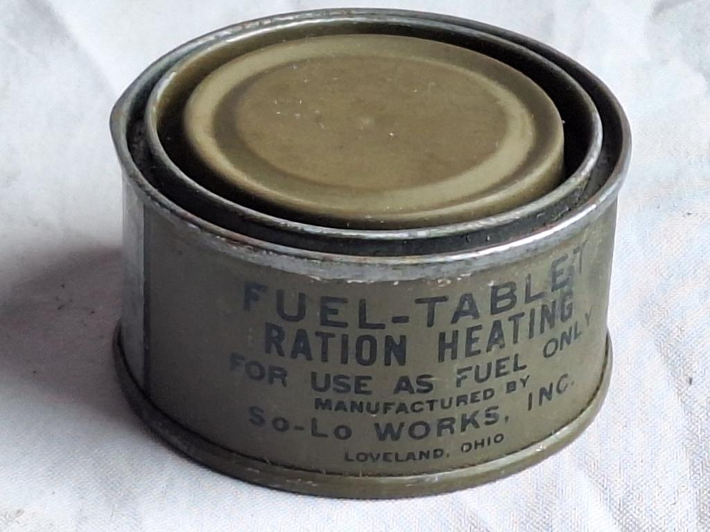 Fuel Tablet US WW2 - Ration d'alcool solide pour réchaud, Collections, Objets militaires | Seconde Guerre mondiale, Armée de terre