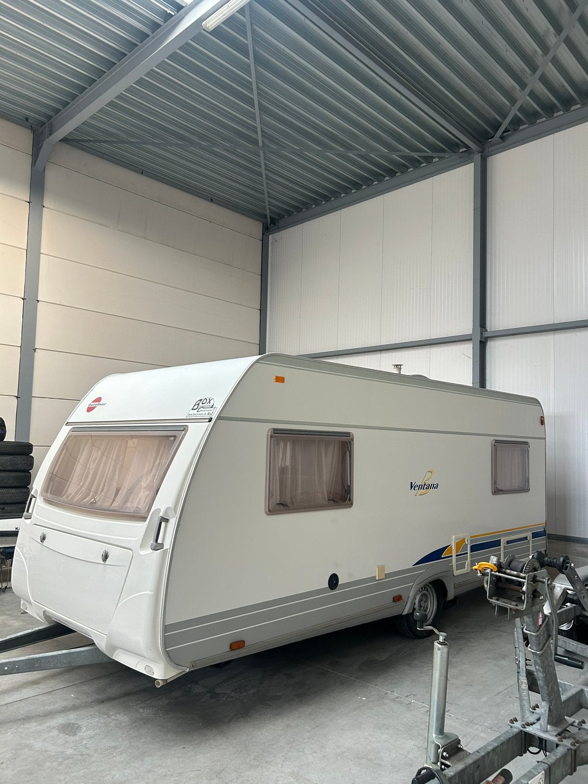 Caravan burstner, Caravans en Kamperen, Rondzit, 2 aparte bedden, Bürstner, 4 tot 5 meter