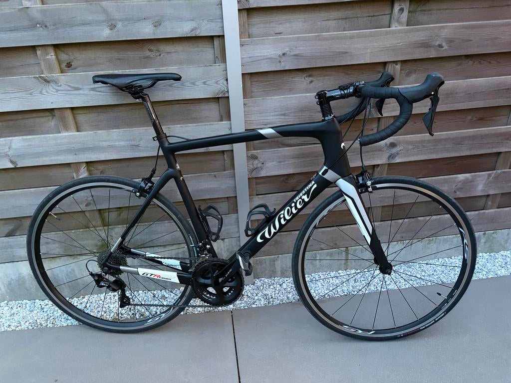 Koersfiets Wilier Triestina GTR Team incl.Klikpedalen/schoen, Fietsen en Brommers, Ophalen, Gebruikt, Carbon, Heren