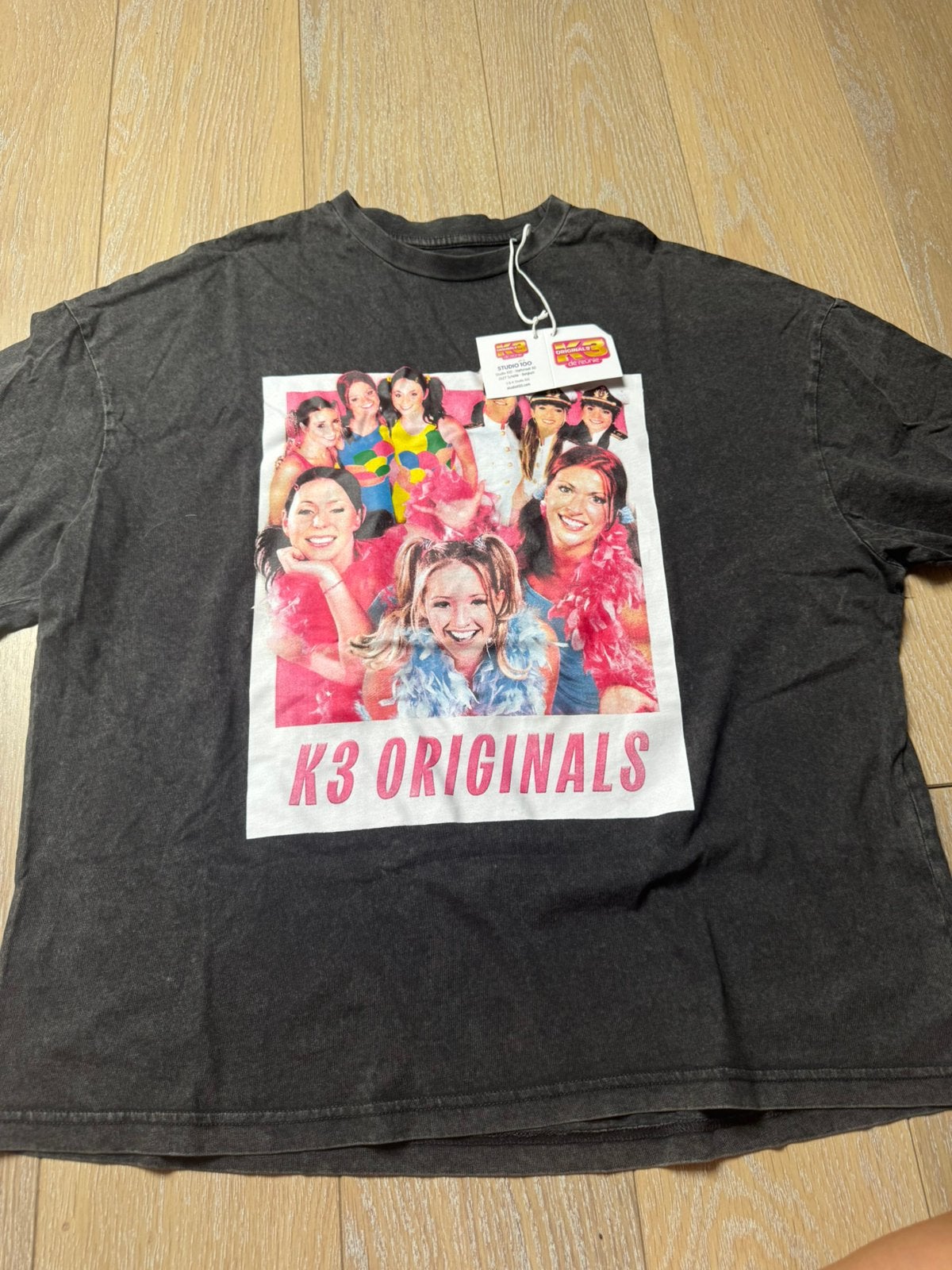 K3 originals T shirt, Kleding | Dames, T-shirts, Zwart, Nieuw, Korte mouw, Ophalen