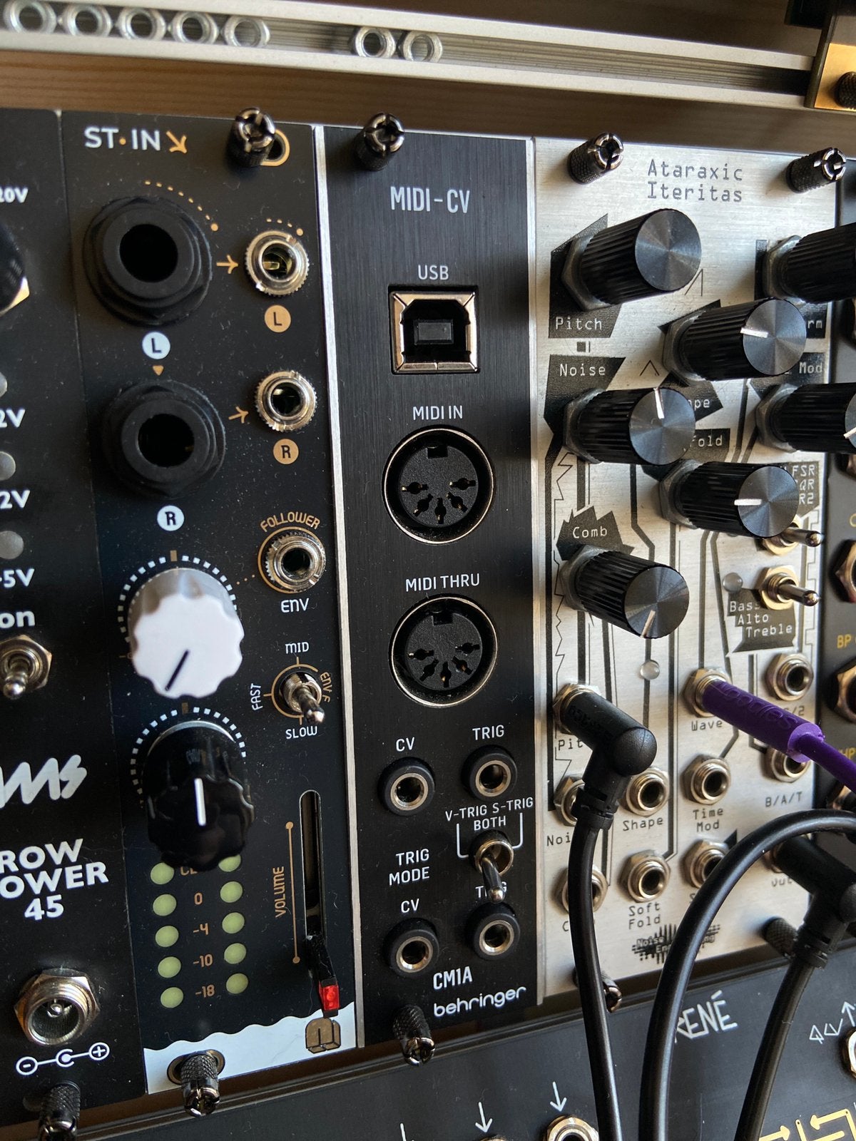 Behringer CM1A (Eurorack midi to CV), Verzenden, Zo goed als nieuw