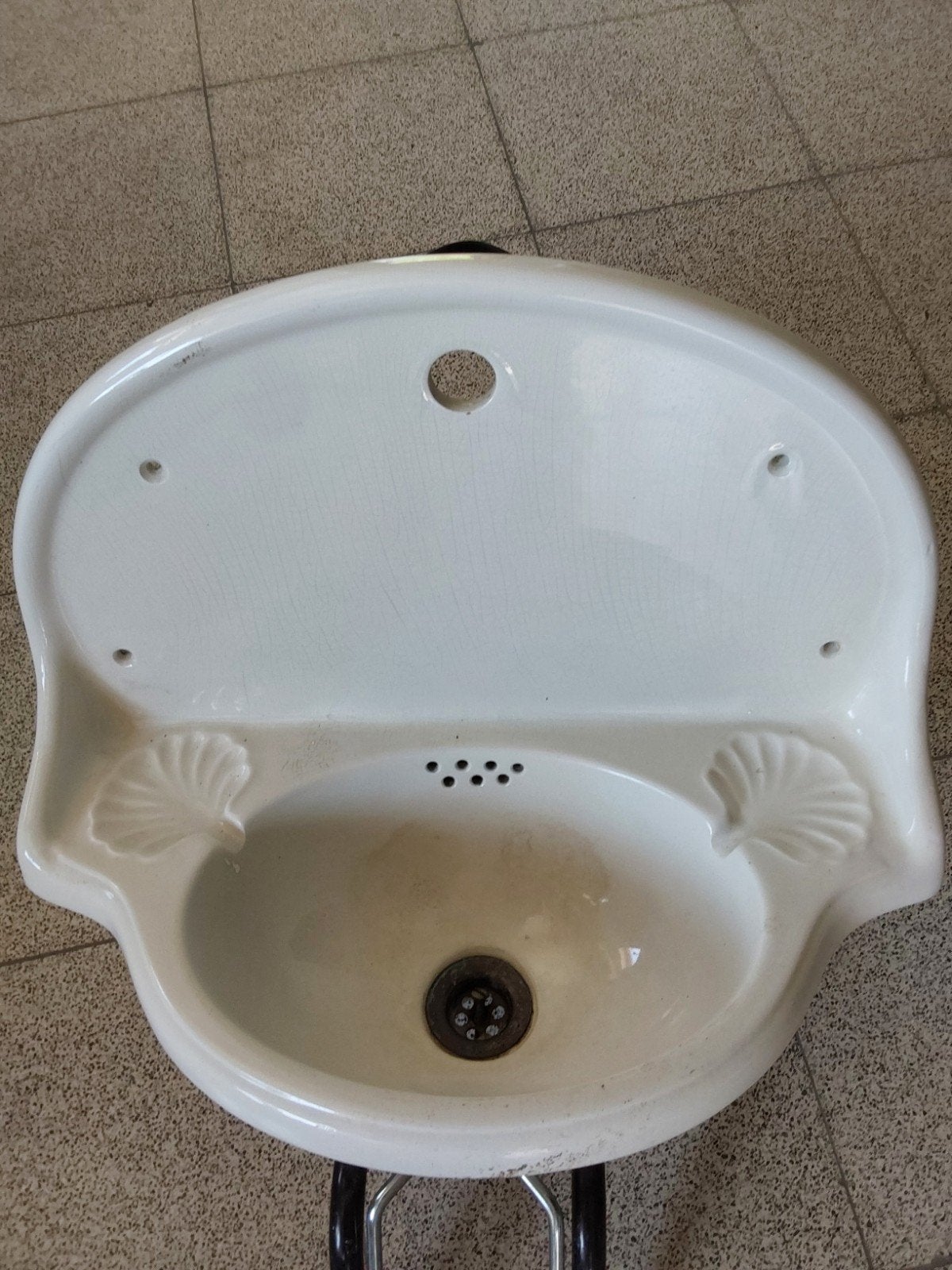lavabo, Ophalen
