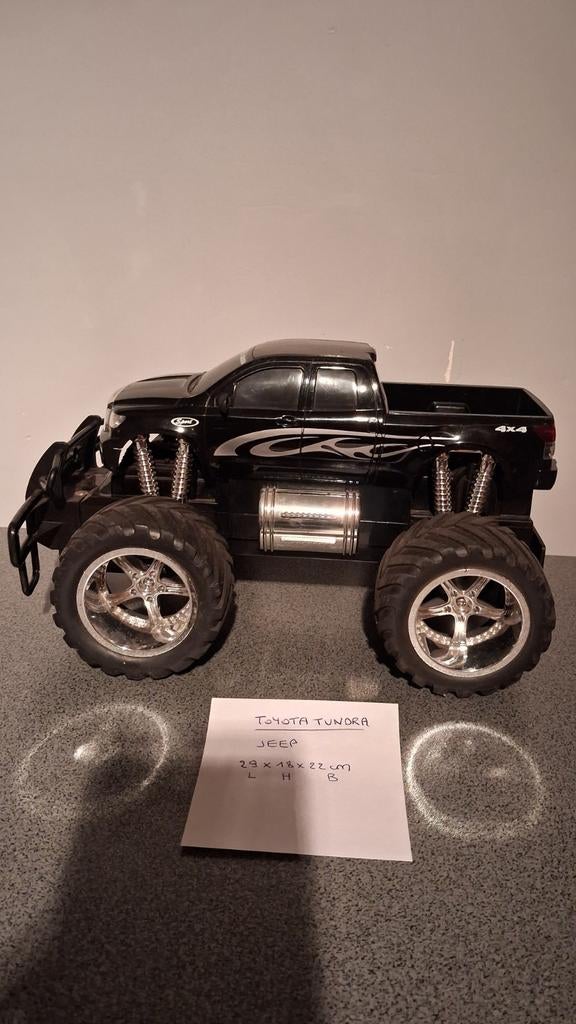 Speelgoedauto Jeep Toyota Tundra, Kinderen en Baby's, Speelgoed |Speelgoedvoertuigen, Ophalen of Verzenden, Zo goed als nieuw