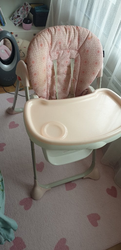 Taima baby eetstoel, Kinderen en Baby's, Ophalen, Zo goed als nieuw, Meegroeistoel, Aanschuifbaar