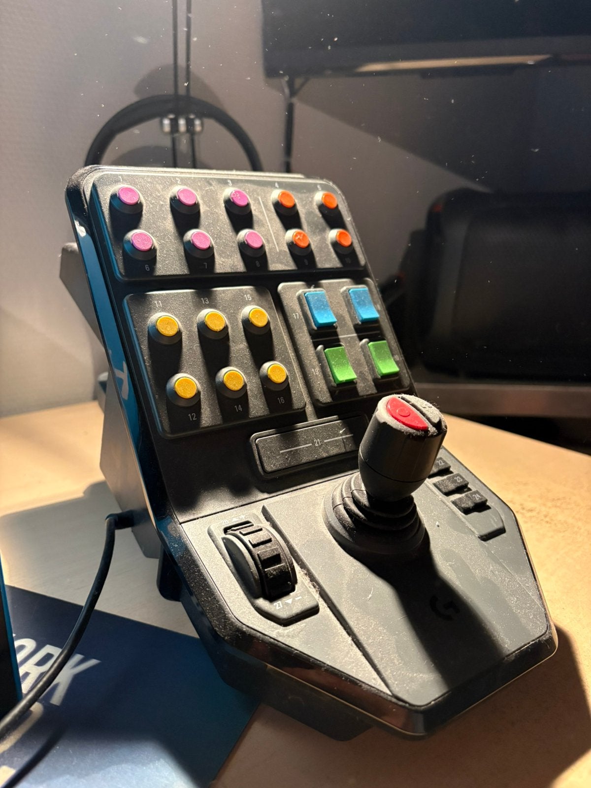 Saitek side panel, Computers en Software, Joysticks, Ophalen of Verzenden, Zo goed als nieuw