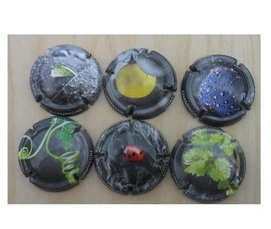 Champagne capsules - Generieken Naturae (G 1188), Envoi