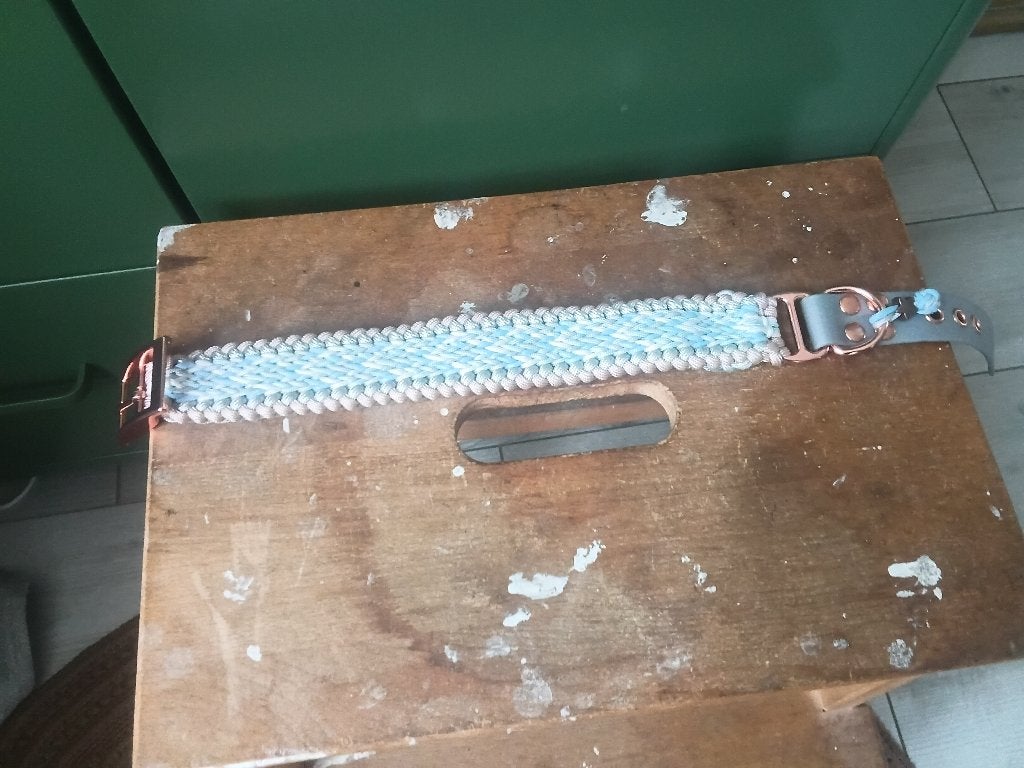 Halsband hond, Dieren en Toebehoren, Ophalen, Handgemaakt, Nieuw