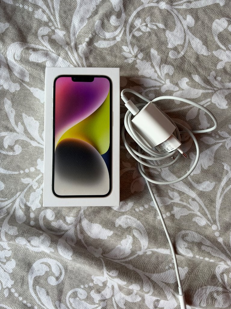 iPhone 14, 128 GB, Comme neuf, Enlèvement, Blanc