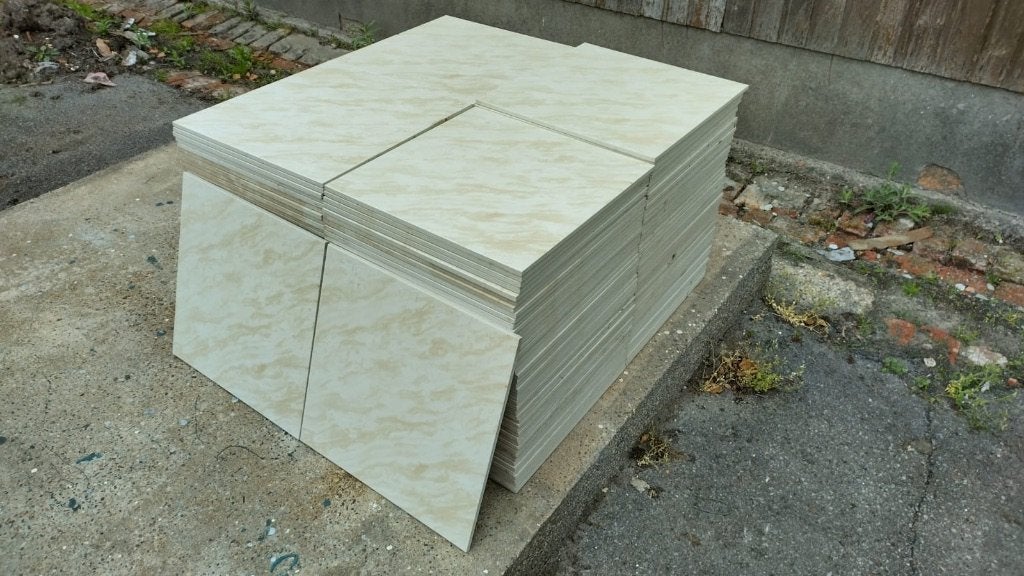 Vloertegel marmerlook, Ophalen, 40 tot 60 cm, 40 tot 60 cm, Keramiek
