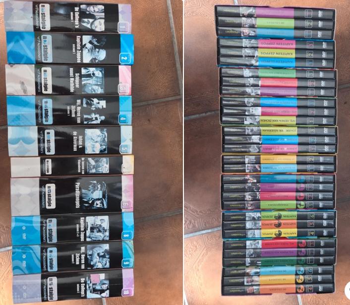 Lot 10 coffrets DVD VRT nostalgie/vlaamse klassiekers [1-10], Enlèvement ou Envoi, Utilisé