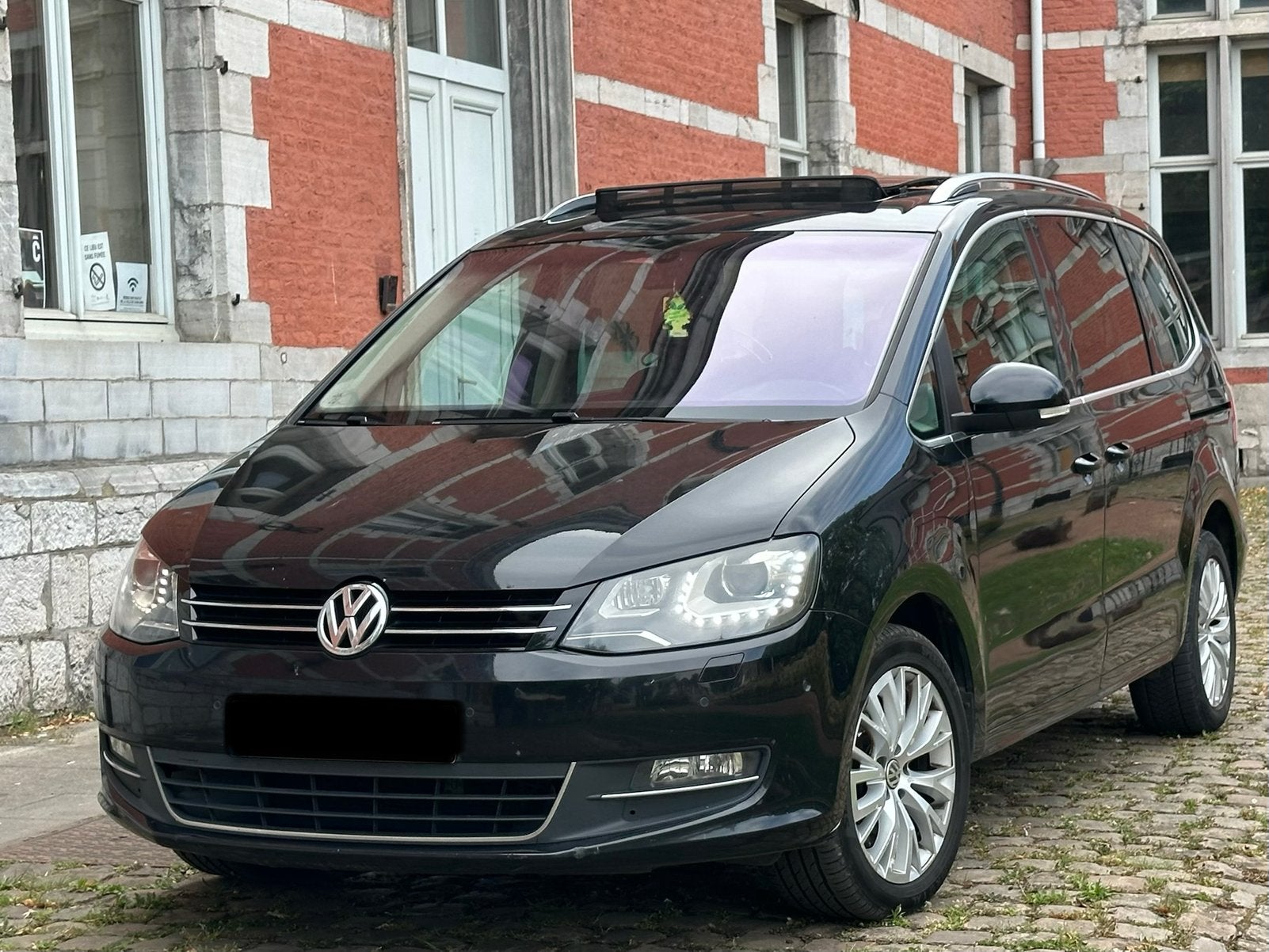 Volkswagen Sharan, Année 2012 moteur 2 l, Auto's, Automaat, Elektrisch, Particulier, Te koop