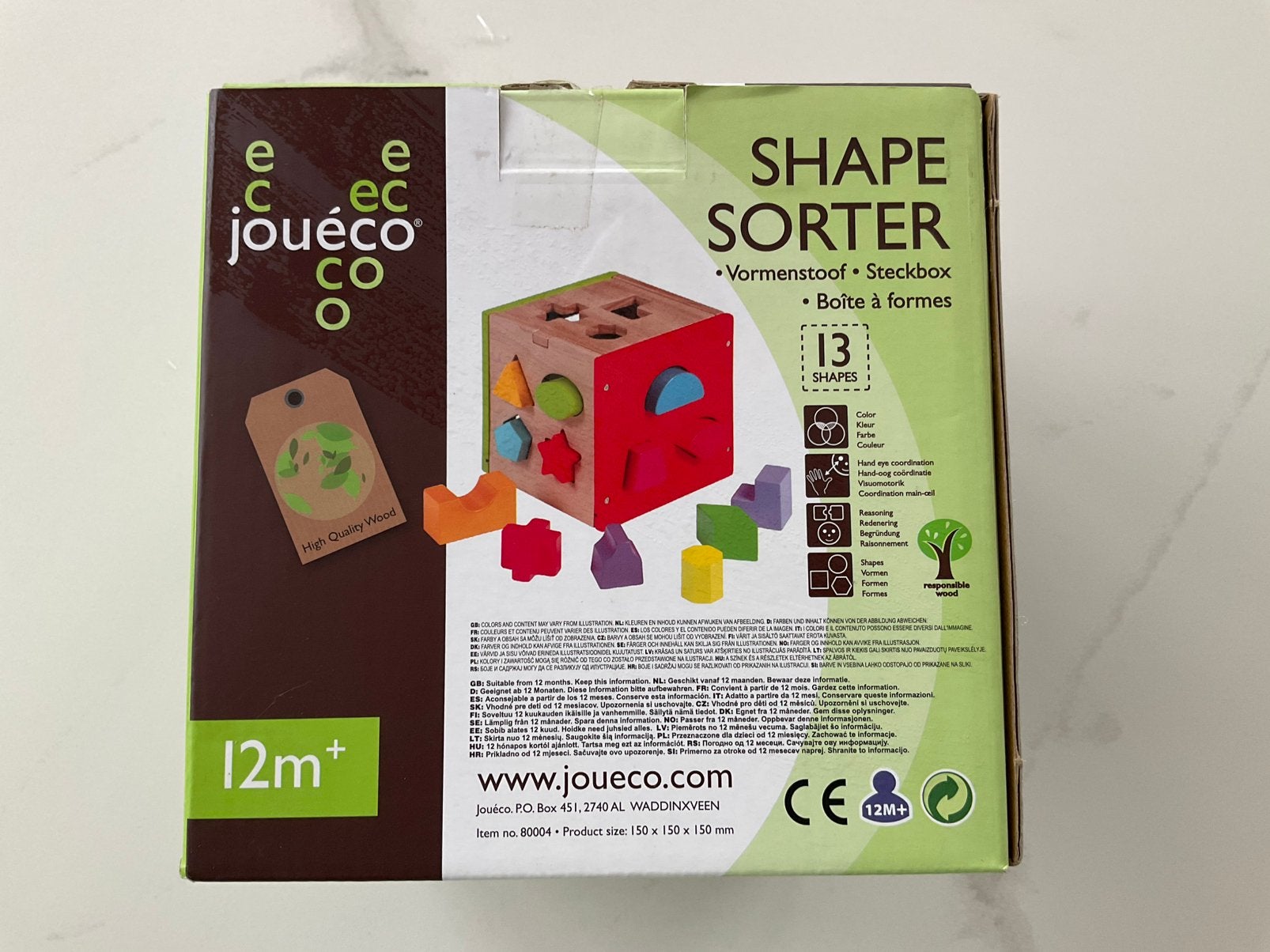 Houten vormen stoof voor kinde vanaf 12mnd, Enfants & Bébés, Enlèvement ou Envoi, Comme neuf