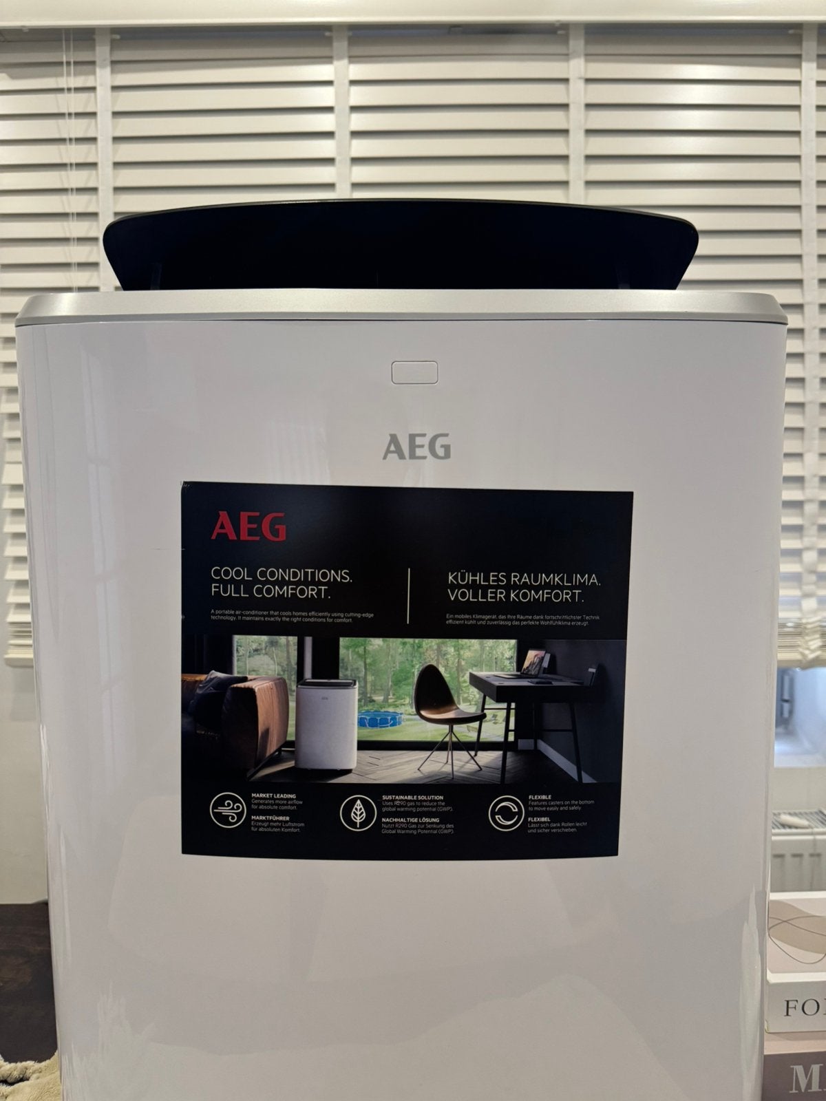 AEG mobiele airco ChillFlex Pro, Electroménager, Climatiseurs, Comme neuf, Climatiseur mobile, Enlèvement