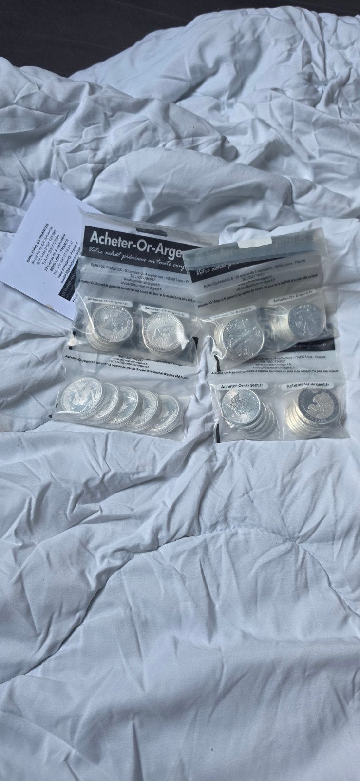 Zilveren munten, Postzegels en Munten, Ophalen, Zilver