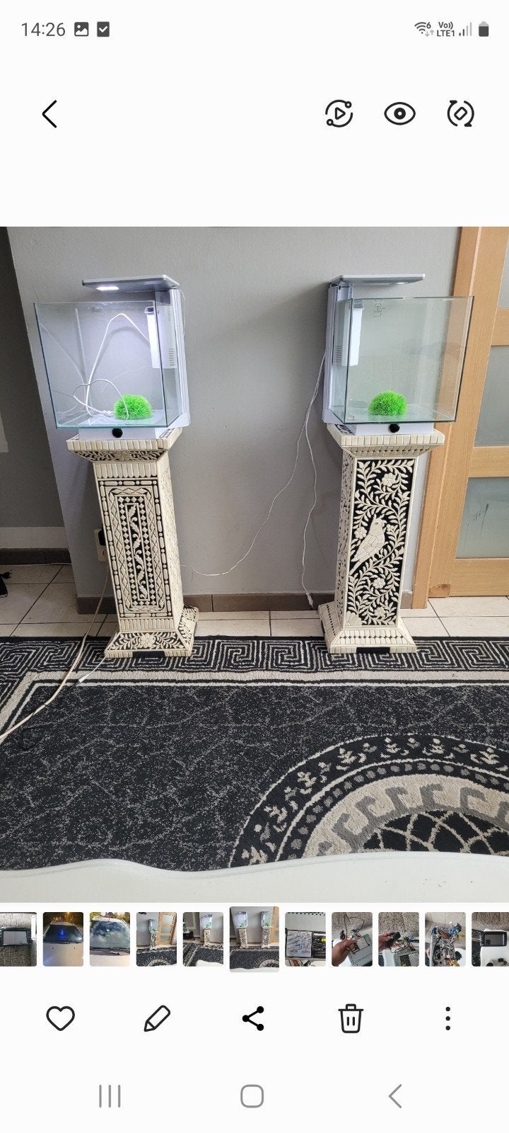 AQUARIUM 2STUKS, Dieren en Toebehoren, Ophalen