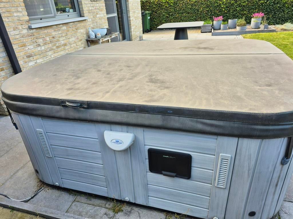 Jacuzzi, Jardin & Terrasse, Bains à remous et Spas, Enlèvement, Utilisé, Fixé