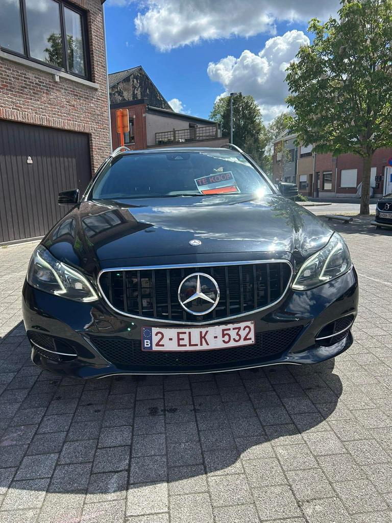 Mercedes-Benz E200 BlueTEC 2017, Auto's, Automaat, Euro 6, Zwart, 5 deurs