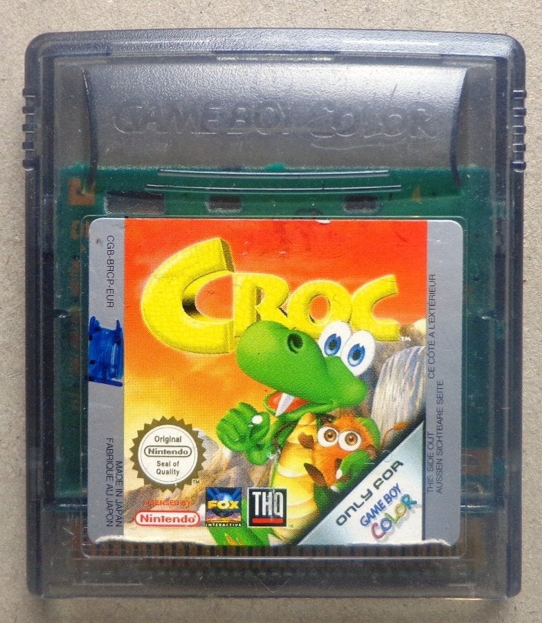 Croc voor de Gameboy Color en Advance, Games en Spelcomputers, Games | Nintendo Game Boy, Ophalen of Verzenden, Gebruikt