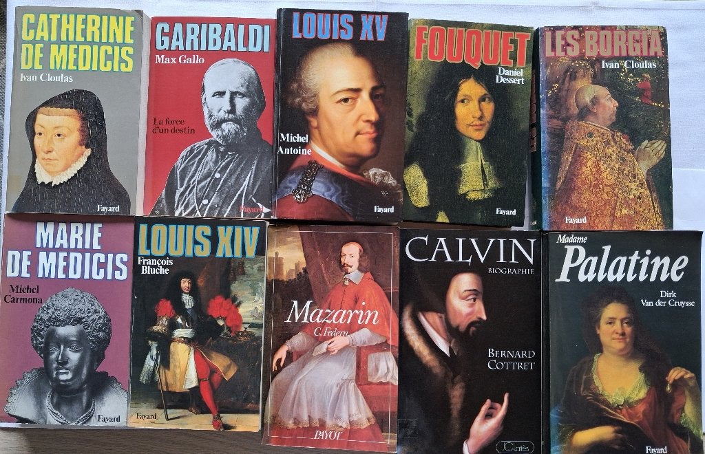 Boeken:Biografieën (in Frans), Ophalen, Diverse auteurs, Politiek, Zo goed als nieuw