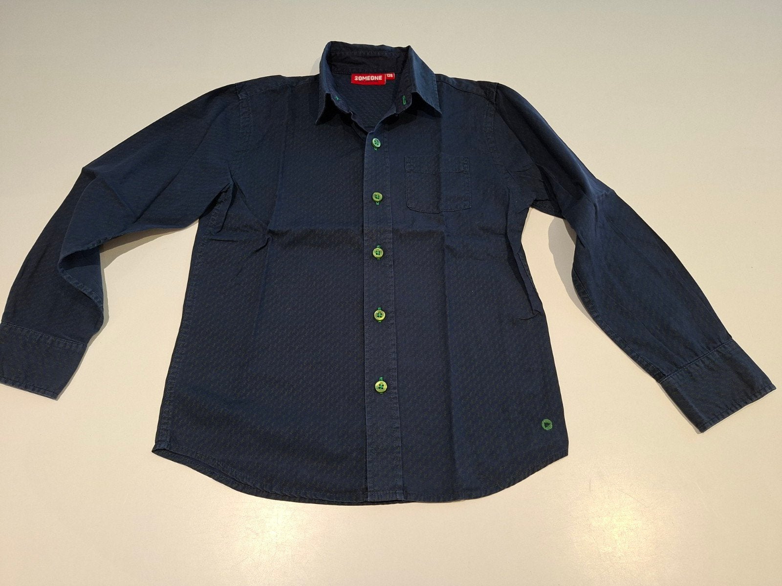 hemdje Someone 128, Kinderen en Baby's, Gebruikt, Overhemd of Blouse, Ophalen of Verzenden, Someone