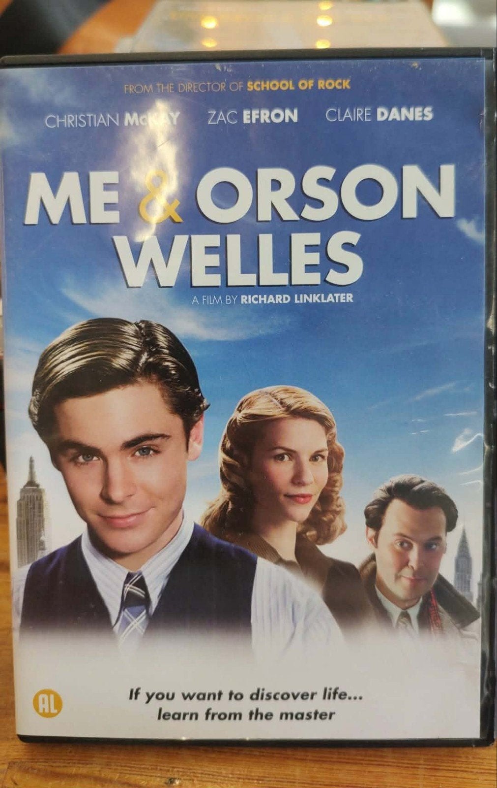 Me & Orson Welles, Cd's en Dvd's, Dvd's | Drama, Engels, Nederlands, Ophalen of Verzenden, Zo goed als nieuw