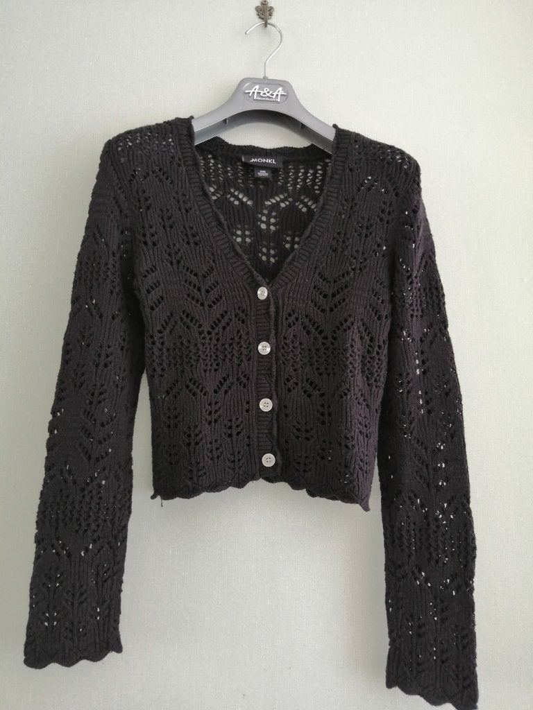 mooie gilet Monkl maat XXS, Monkl, Zwart, Ophalen of Verzenden, Maat 34 (XS) of kleiner
