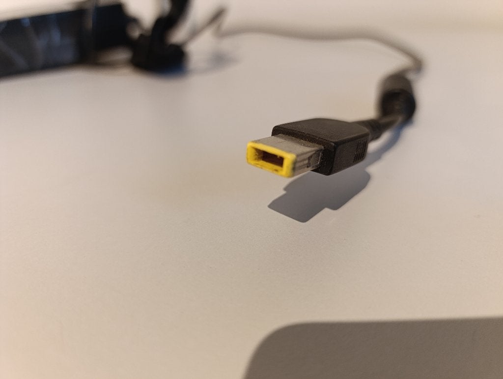 Originele Lenovo 65W Slim Tip Laptop Oplader ThinkPad, Informatique & Logiciels, Chargeurs d'ordinateur portable, Enlèvement, Utilisé