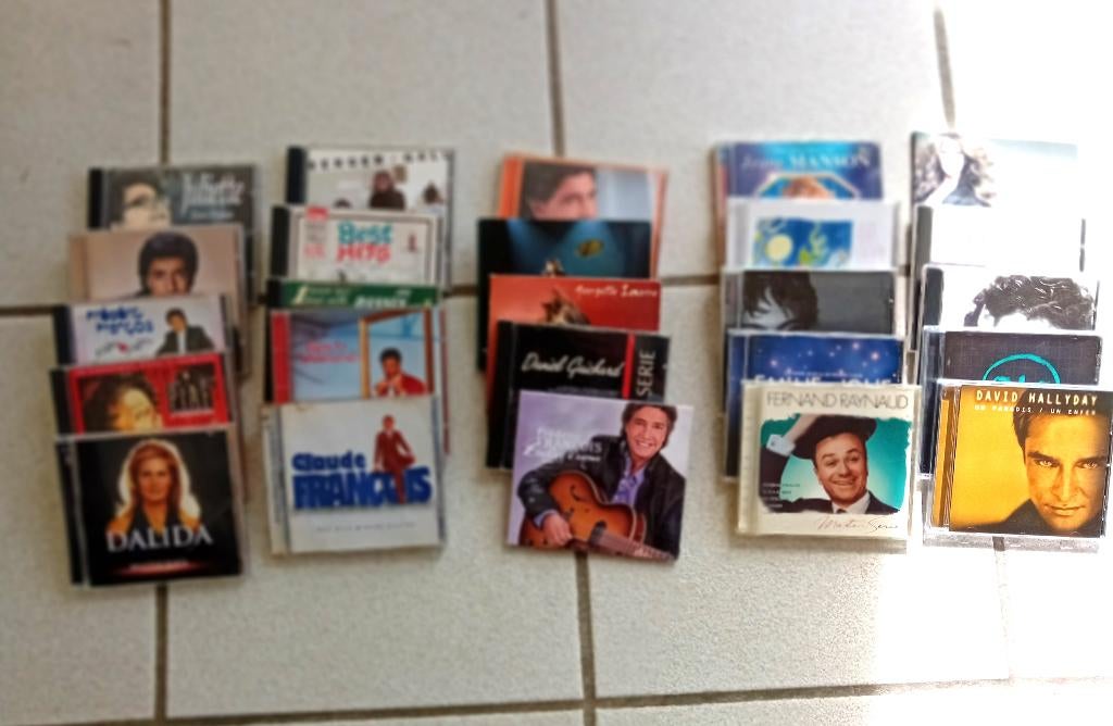 lot 50 cd Frans lied, lot n 1, Cd's en Dvd's, Ophalen, Gebruikt