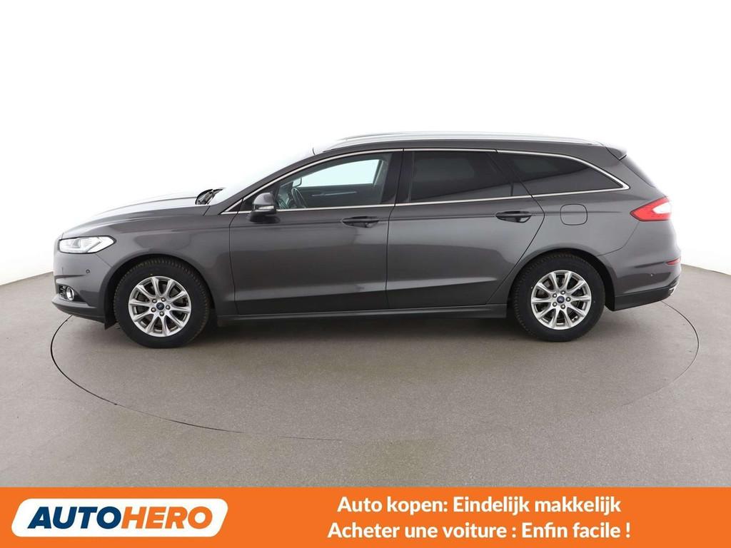 Ford Mondeo 2.0 TDCi Titanium (bj 2016, automaat), Auto's, Zwart, Mondeo, https://public.car-pass.be/vhr/517b24c9-d913-4e15-a08a-71f142aa2722