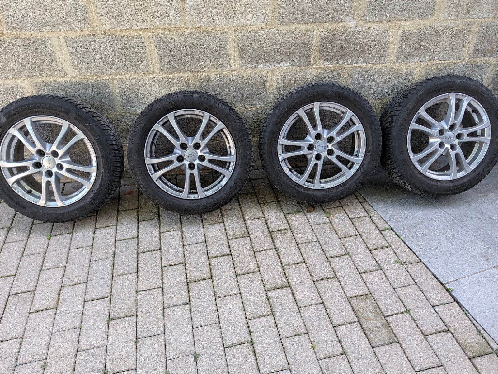 Jantes kia, hyundai, Renault 6,5JX16 H2, Pneus hiver, 16 pouces, Véhicule de tourisme, 205 mm
