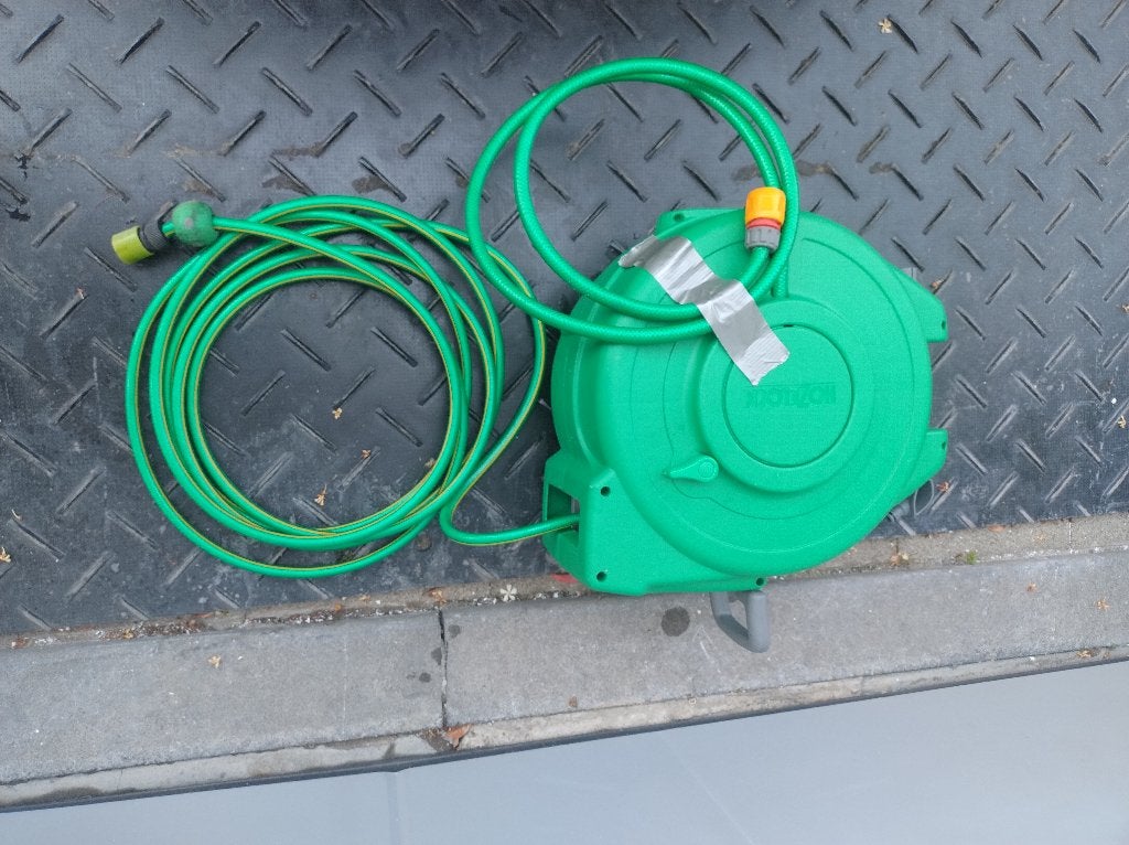 Tuinhaspel HOZELOCK type 2490, Tuin en Terras, Ophalen, Gebruikt, Tuinslang