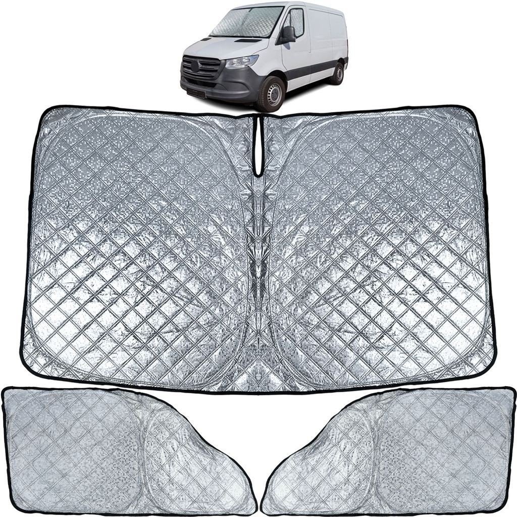 Zonnescherm Set Mercedes Sprinter W907 W910 Voorruit & Zijru, Verzenden