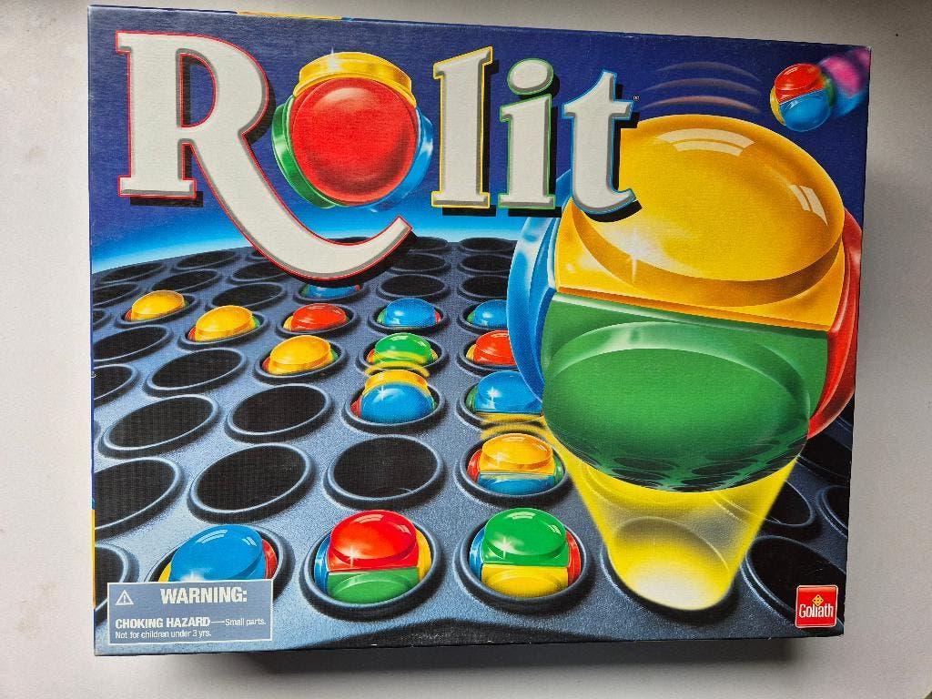 Rolit  (Multilingual), Hobby en Vrije tijd, Een of twee spelers, Ophalen of Verzenden, Zo goed als nieuw, Goliath