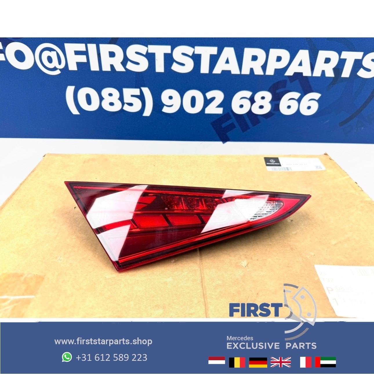 A2069063201 W206 ACHTERLICHT LINKS BINNEN Mercedes C Klasse, Utilisé, -, -, Enlèvement ou Envoi