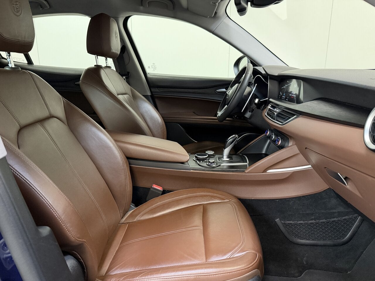 Alfa Romeo Stelvio 2.0 Benzine Autom. Q4 - Apple Car Play -, Auto's, 1995 cc, Euro 6, 4 cilinders, Bluetooth