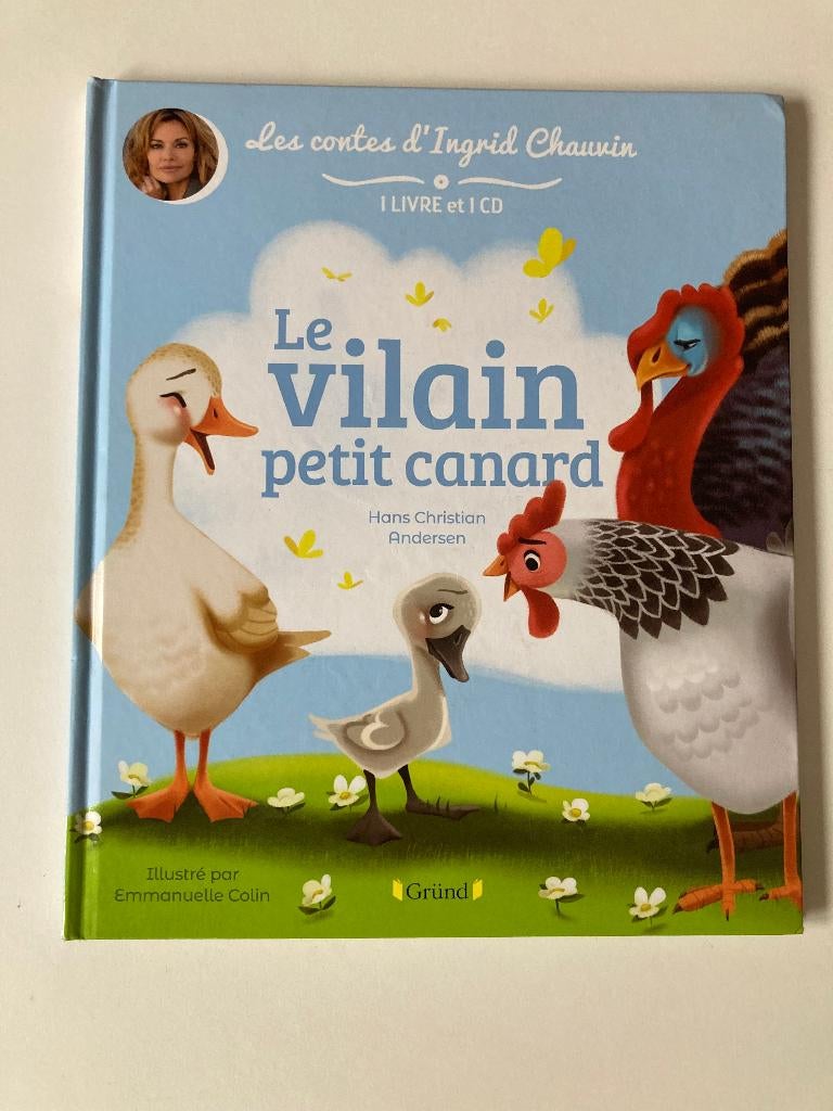livre conte musical pour enfant "le vilain petit canard" +CD, Enlèvement, Comme neuf, Garçon ou Fille, Livre de lecture